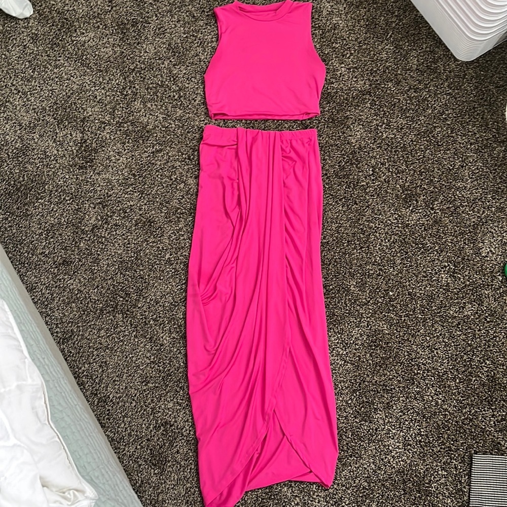 Pink Amazon 2-Piece Set, worn once